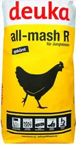 Deuka all-mash R gekörnt o. Cocc 25 kg - Reifefutter fürJunghennen